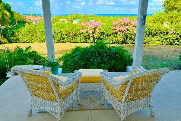 Stunning views from your private patio