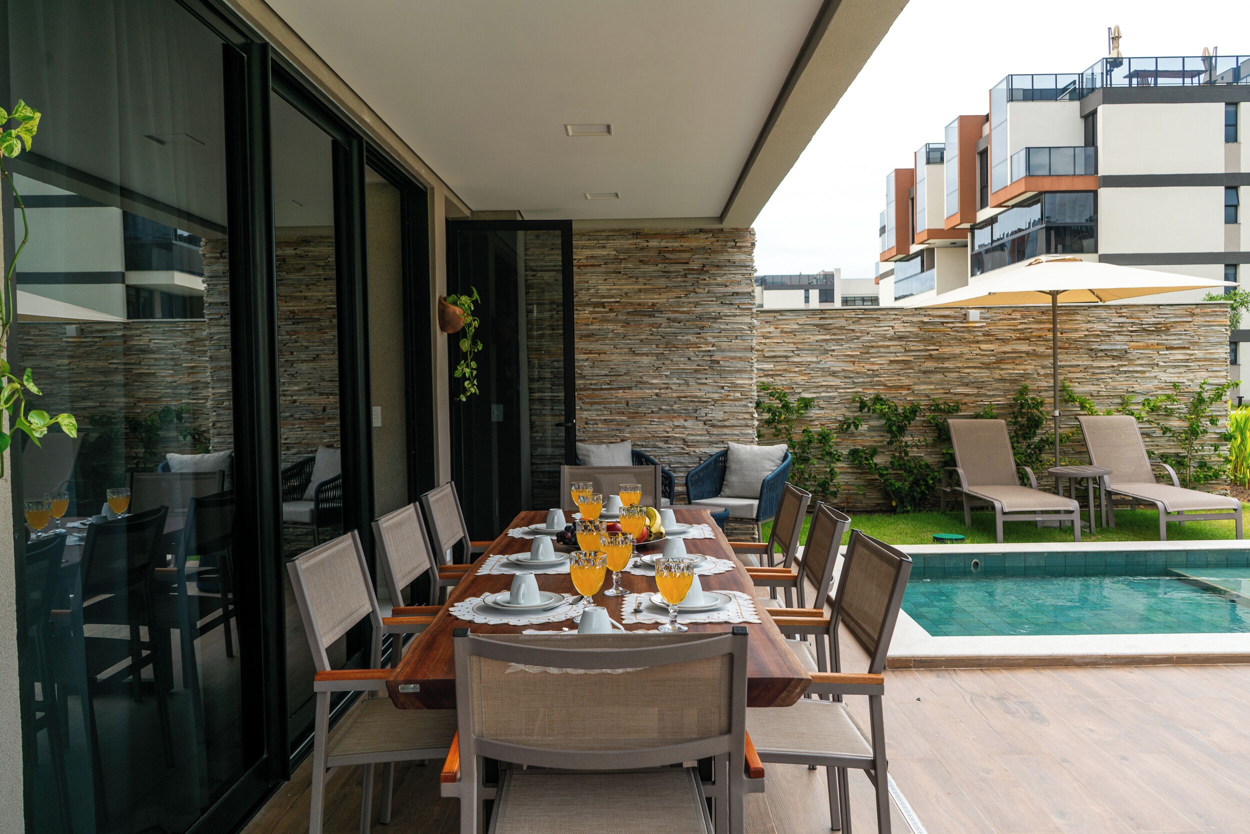 Apartamento família | Terraço/pátio