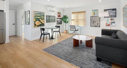 Charming 1-bedroom in welcoming Ardmore with WiFi, AC, washer/dryer in unit.