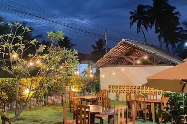 Front of property – evening/night