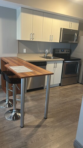 One bedroom in this luxury condo