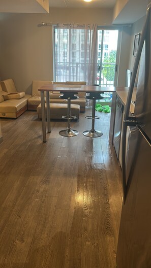 Interior - One bedroom in this luxury condo (Waterloo)