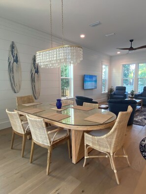 Dining - Beach Bum Luxury 30A, Heated Pool, Golf Cart, Bikes, 3 Minute Walk to The Beach! (Santa Rosa Beach)