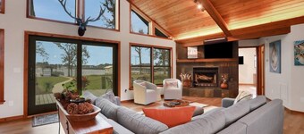 River House with Dock, Waterfront Stunner Sunrise to Sunset