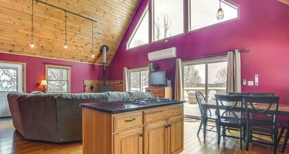 Snowmobiling On-Site: Secluded Vermont Getaway