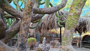 Terrace/patio - Jama Hostel (San Pedro de Atacama)