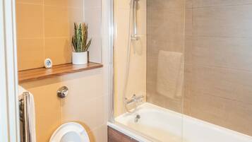 Towels, soap, toilet paper