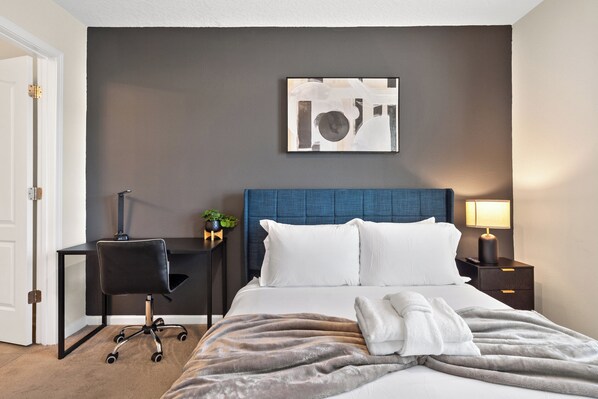 2 bedrooms, iron/ironing board, free WiFi, bed sheets