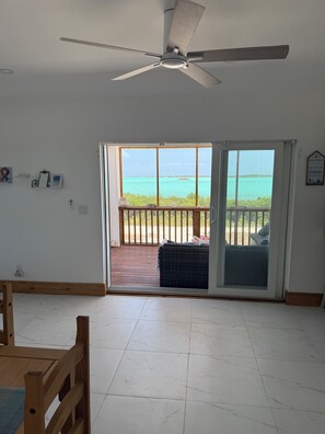 Smart TV - REGATTA VIEW Newly built 3-bedroom House, Water Front Views. George Town, Exuma. (Great Exuma)