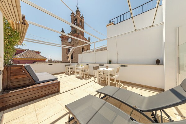 Terrace/patio - Stay U-nique Apartments Eslava (Seville)