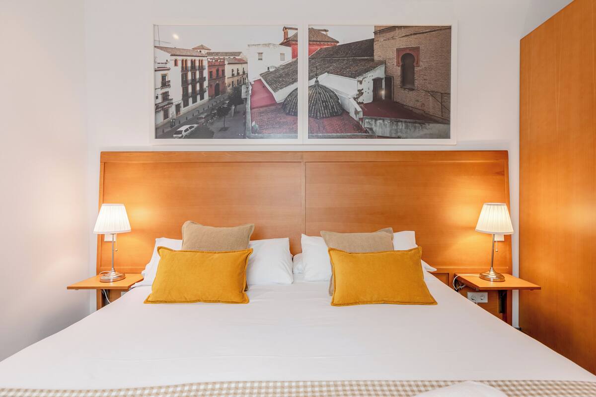1 chambre, chambres insonorisées, fer et planche à repasser