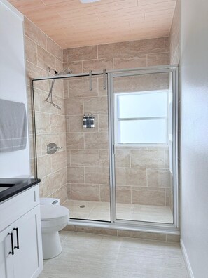 Towels, soap, toilet paper