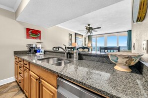 Condo, Multiple Beds (Dunes of Panama 1104E) | Private kitchen