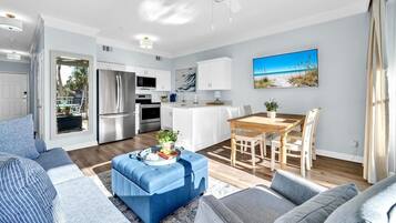 Condo, Multiple Beds (Gulf Place Cabanas 210- Gulf View) | Living area