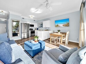 Condo, Multiple Beds (Gulf Place Cabanas 210- Gulf View) | Living area