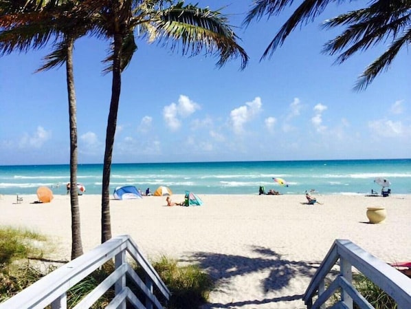 Beach nearby