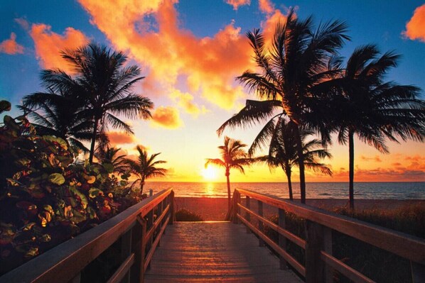 Beach nearby