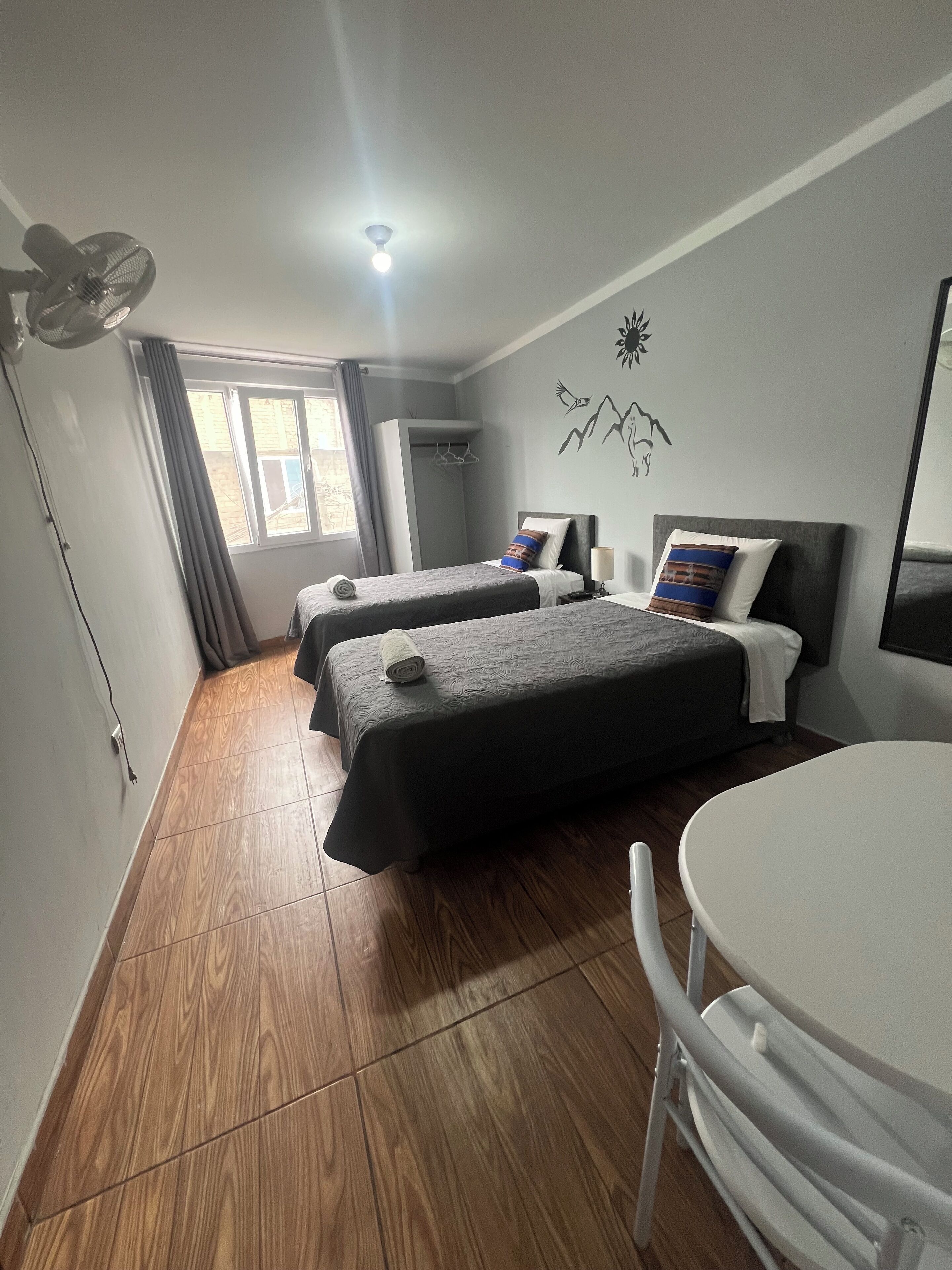 Ilmainen Wi-Fi, vuodevaatteet