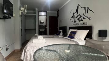 Wifi gratis y ropa de cama