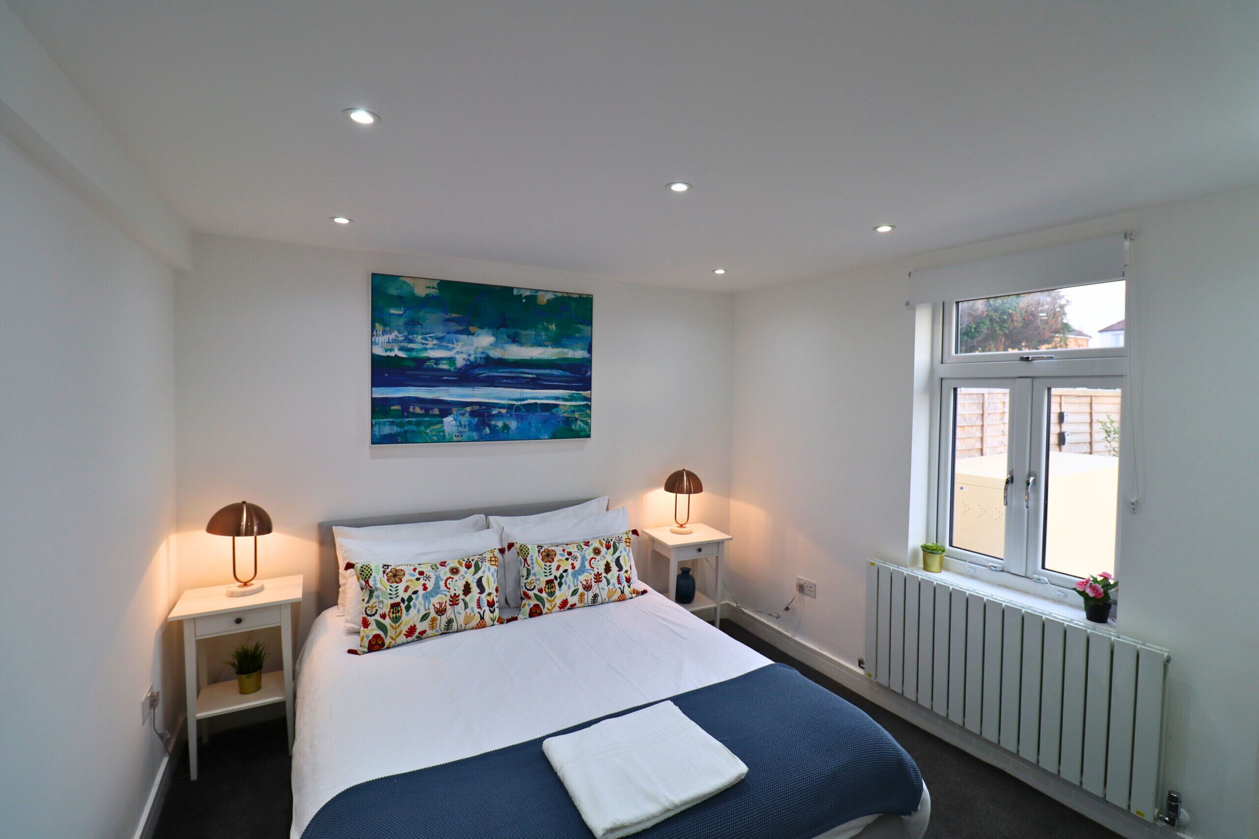 2 bedrooms, iron/ironing board