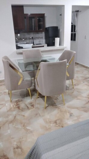 Apartment, 1 Bedroom, Patio | Dining - Villas Hillside apt 3 (Samaná)