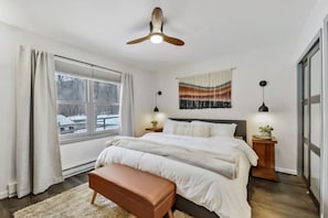 2 chambres, bureau, lit parapluie, Wi-Fi gratuit