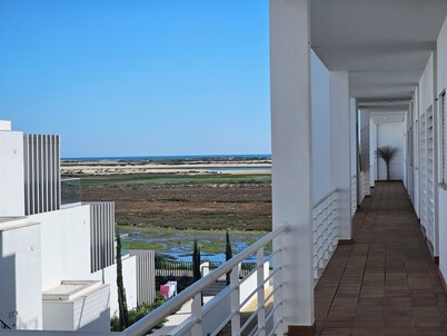 Seafront Complex with private pool, two bedroom apartment fully equipped