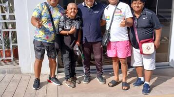 Voorkant van accommodatie