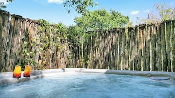 House, 1 King Bed, Hot Tub | Outdoor spa tub