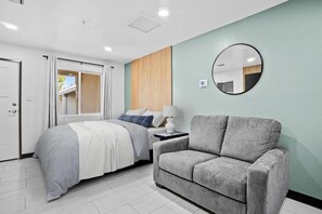 1 bedroom, WiFi, bed sheets, wheelchair access