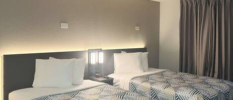 Free WiFi, bed sheets