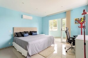 5 bedrooms, desk, WiFi, bed sheets - House with exclusive beach - Angra Dos Reis (Tartaruga)