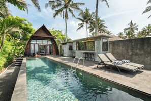 Pool - Ocean View, Cosy and Tranquil at Balian Surf Break (Balian Beach)