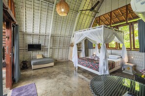 1 bedroom, WiFi, bed sheets - Ocean View, Cosy and Tranquil at Balian Surf Break (Balian Beach)
