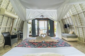 1 bedroom, WiFi, bed sheets - Ocean View, Cosy and Tranquil at Balian Surf Break (Balian Beach)