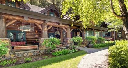 Abode at Silvertip, estate with 4 cabins, fishing