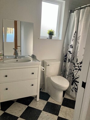 Towels, soap, toilet paper