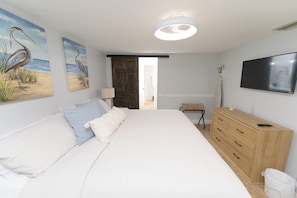 2 slaapkamers, een strijkplank/strijkijzer, wifi, beddengoed