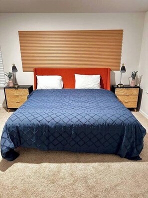 3 bedrooms, iron/ironing board, travel cot, WiFi