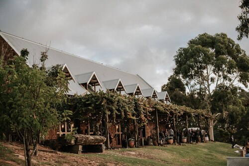 Secluded luxury lodge surrounded by truffle trees, forest, river and dams