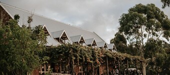 Secluded luxury lodge surrounded by truffle trees, forest, river and dams