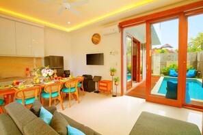 Luxury Villa, Ocean View | Living area - Luxury Villa Noam 2BR Nusa Dua (Nusa Dua)