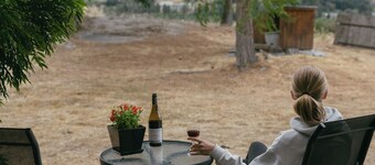 Larchmont Heights, slightly out of town, peaceful, beautiful mountain views.