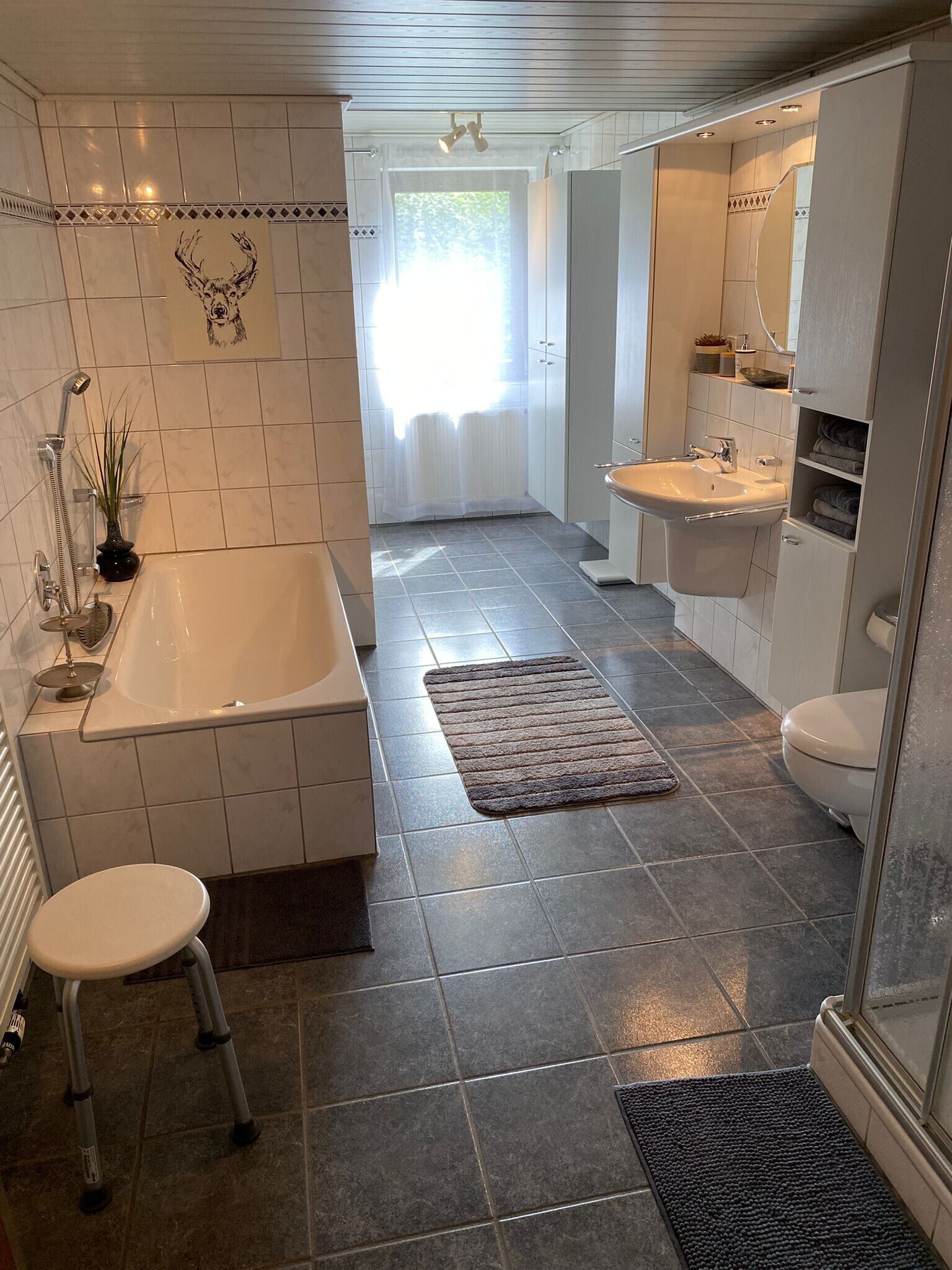 Dusche, Handtücher