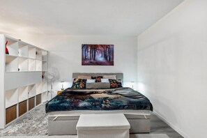 1 Schlafzimmer, Bügeleisen/Bügelbrett, kostenloses WLAN, Bettwäsche