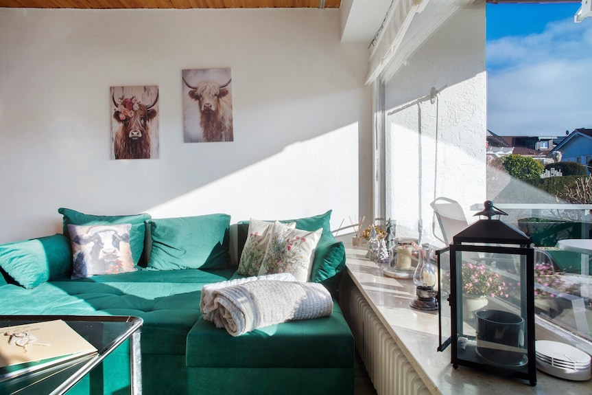 Ferienwohnung 'Gute Zeit' Mit Hügelblick, Privatem Garten Und Wi-fi - Weiler-Simmerberg
