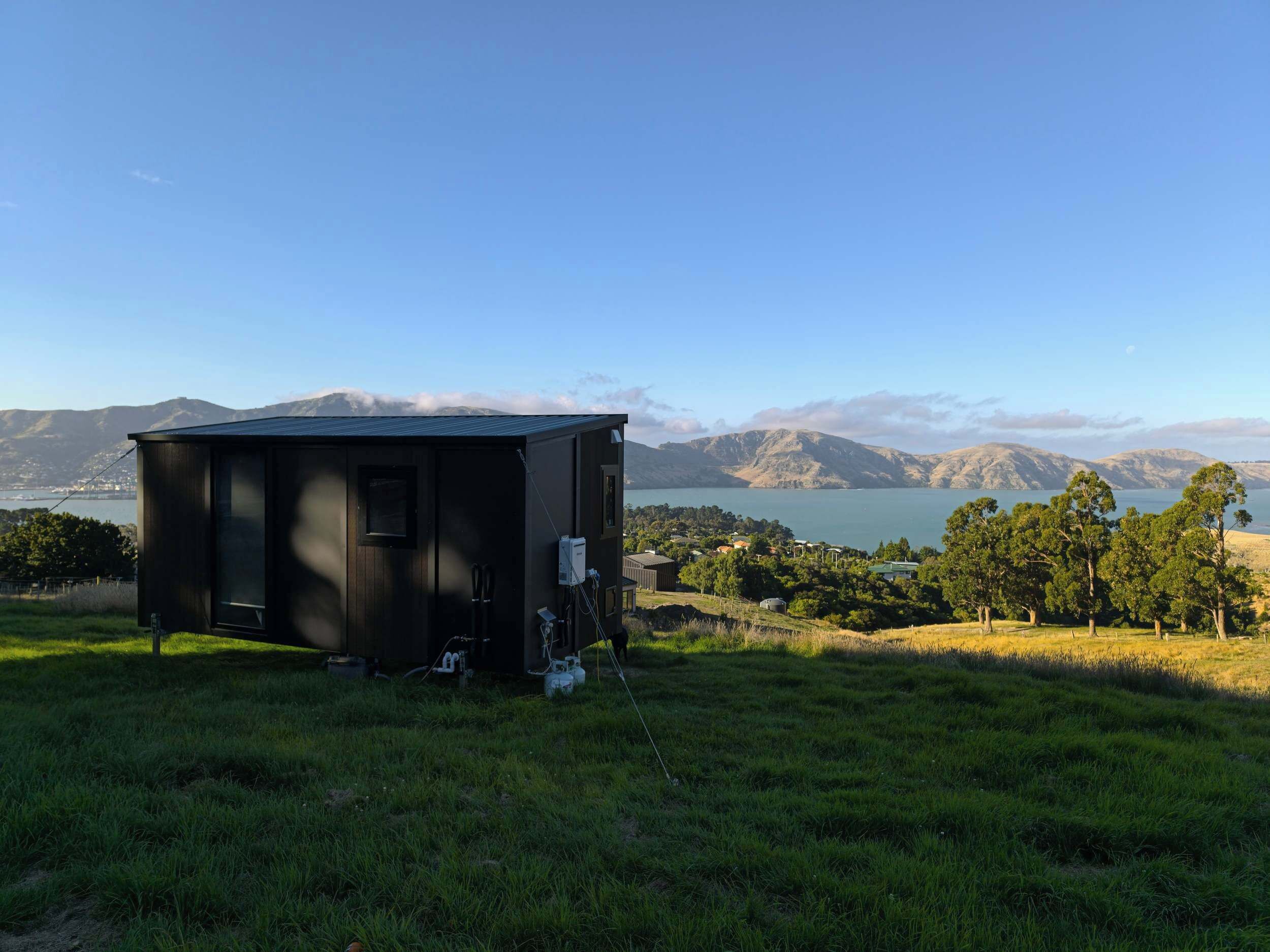 Blick von der Unterkunft