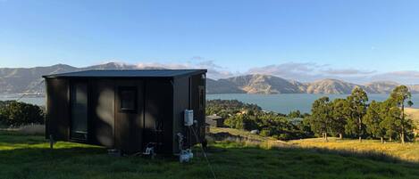 Blick von der Unterkunft