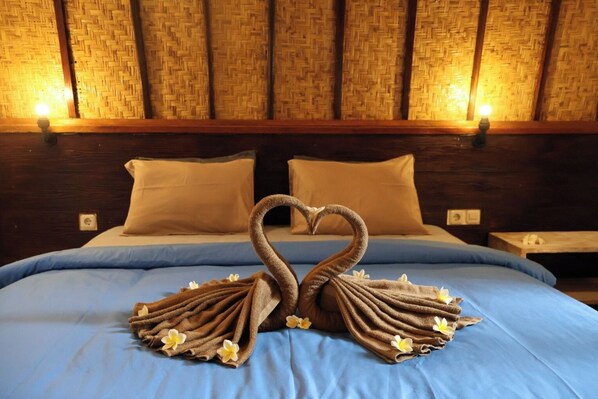 Comfort Double Room, Garden View | Desk, laptop workspace, soundproofing, free WiFi - Rumah Gemala Gili Air (Gili Air)