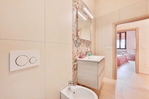 Shower, hair dryer